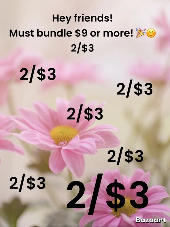 2/$3 Closet Clean Out Sale! ๐๐๐๐ - Picture 1 of 1